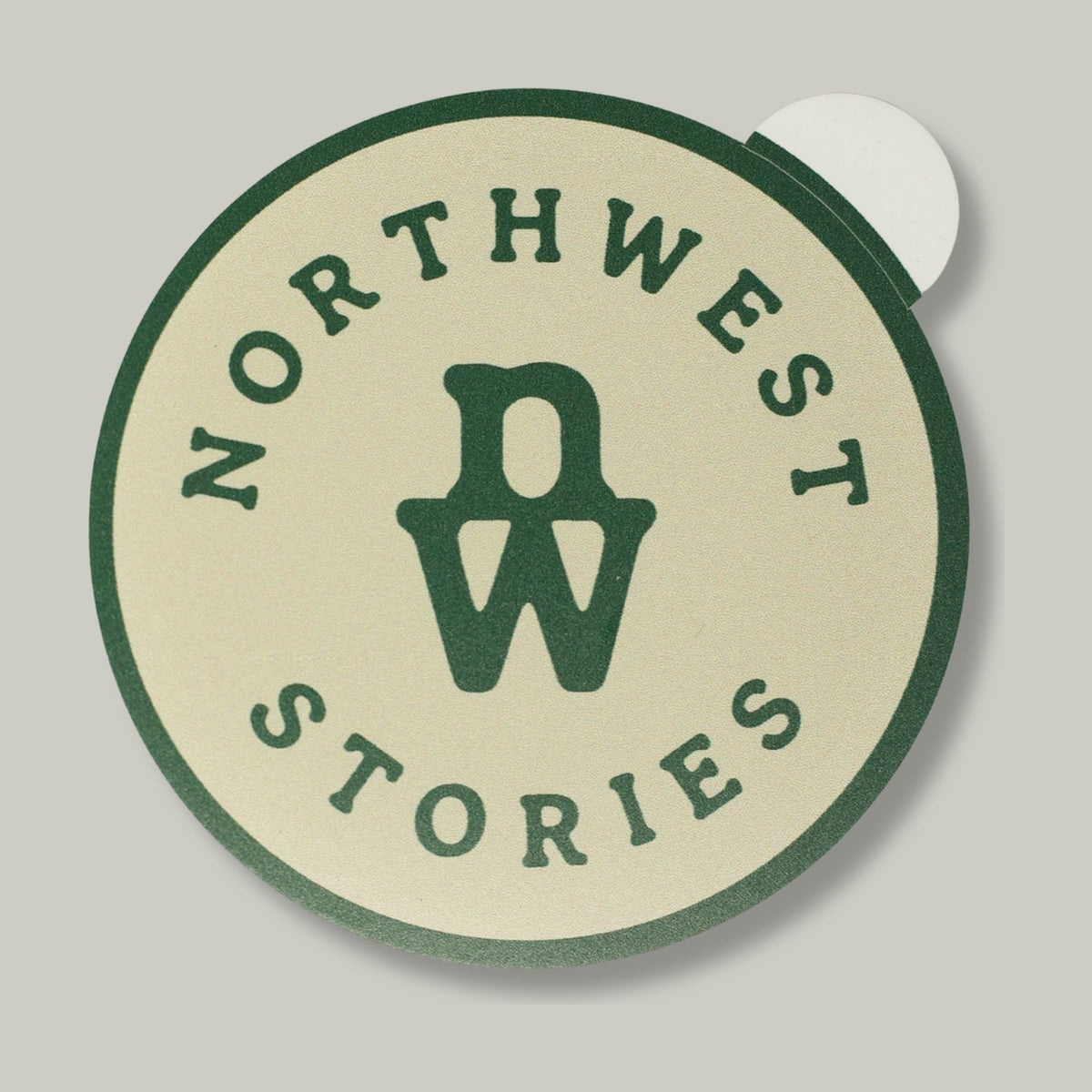 Northwest Stories logo sticker