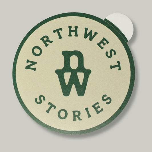 Northwest Stories logo sticker